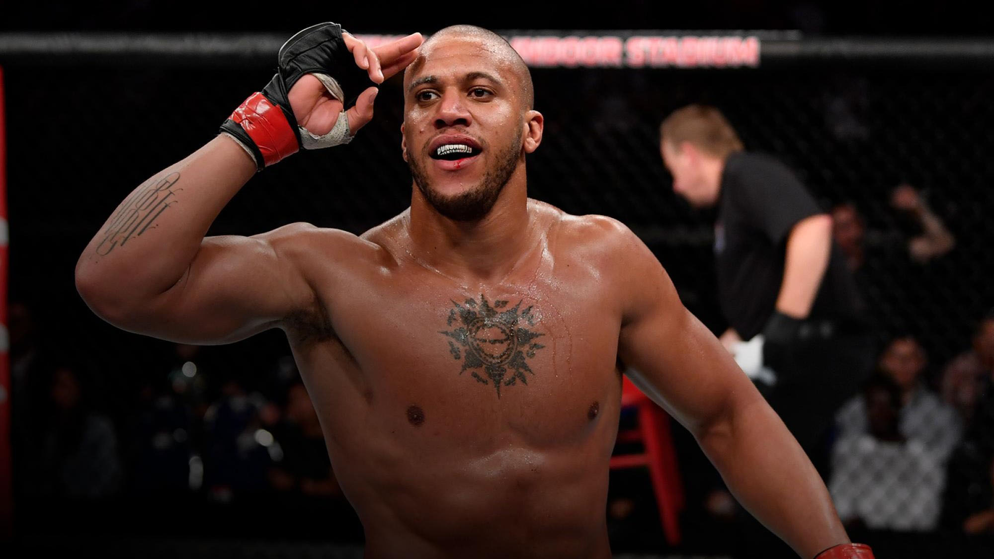 Ciryl Gane Ciryl Jacky Gane (born 12 April 1990) is a French mixed martial artist who competes in the heavyweight division of the Ultimate Fighting Champio...